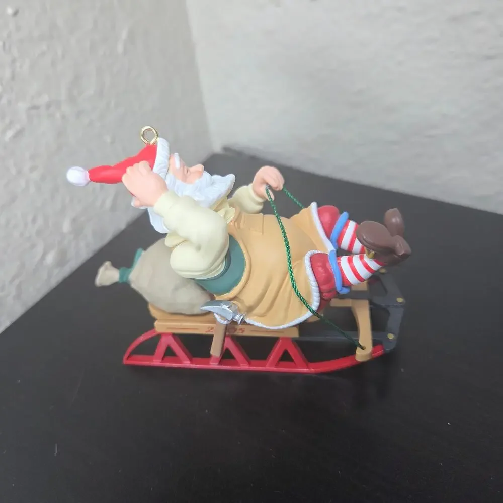 Vintage 2005 Hallmark Keepsake Toymaker Santa Christmas Ornament